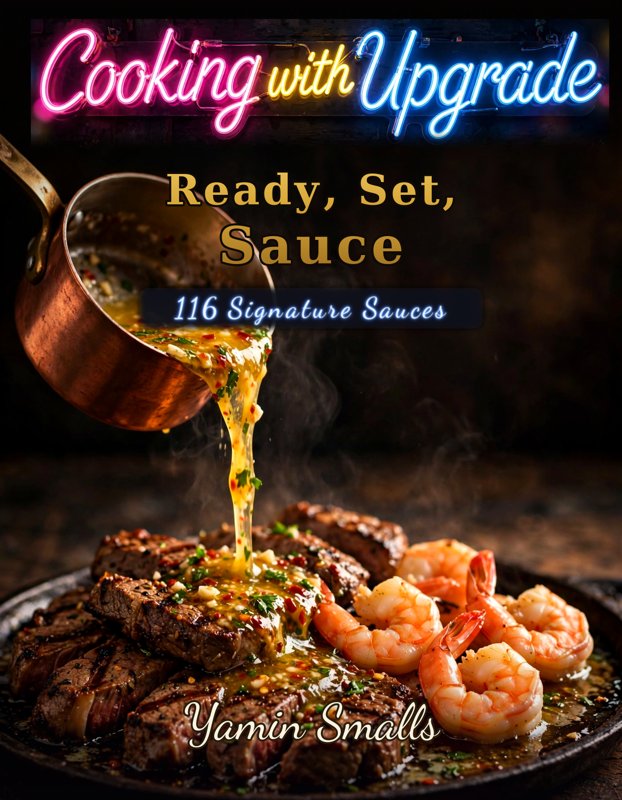 Cooking with Upgrade: Ready, Set, Sauce, book cover